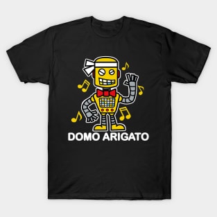 80s Music Domo Arigato Robot T-Shirt